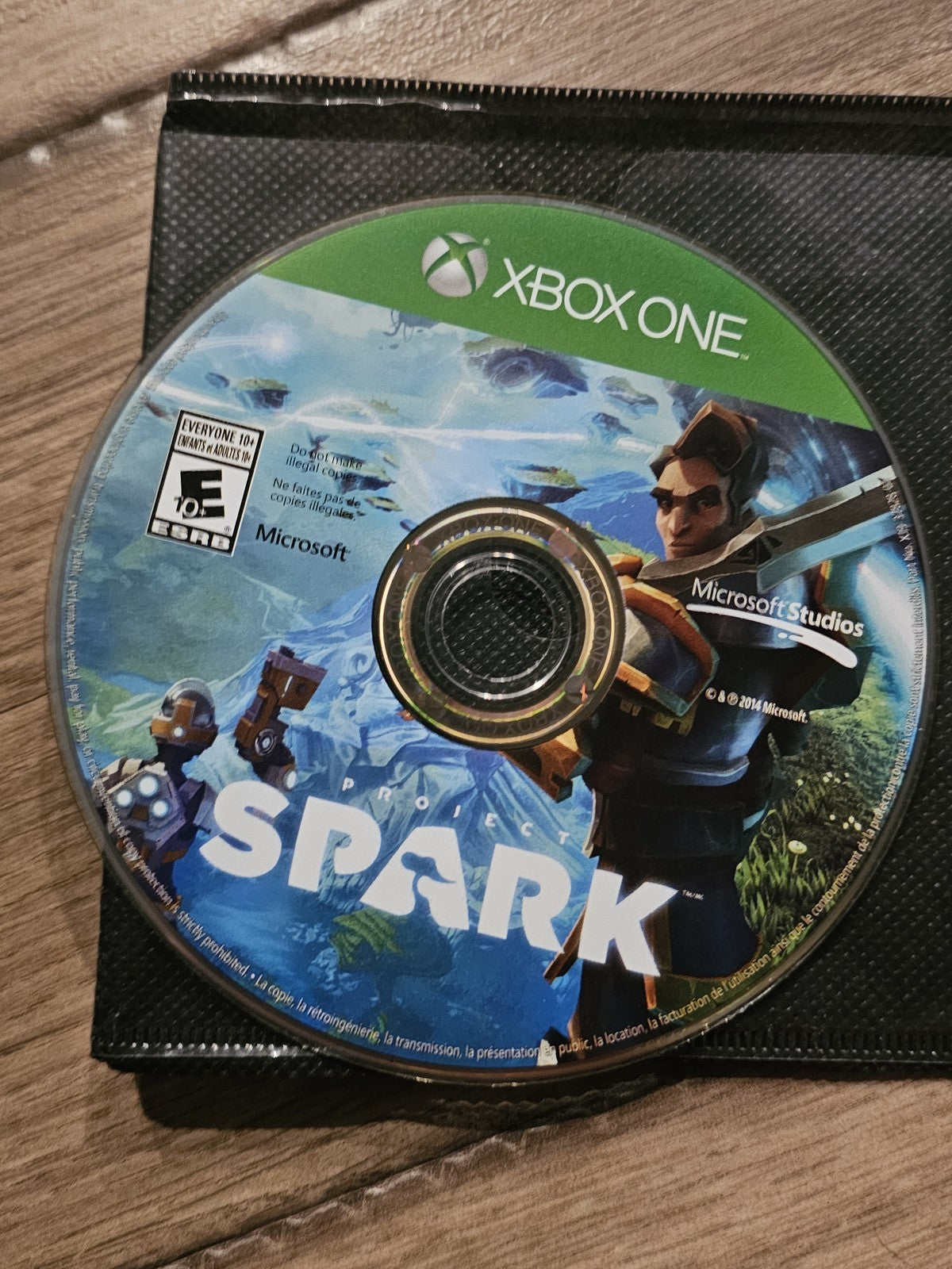 Project Spark (Microsoft Xbox One, 2014) DISC ONLY