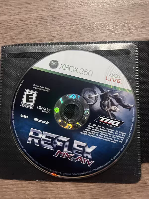 MX vs. ATV Reflex (Microsoft Xbox 360, 2009) DISC ONLY