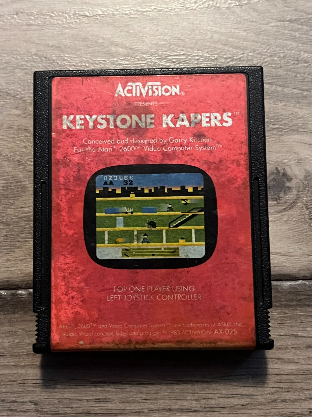 Keystone Kapers (Atari 2600, 1983) CART ONLY