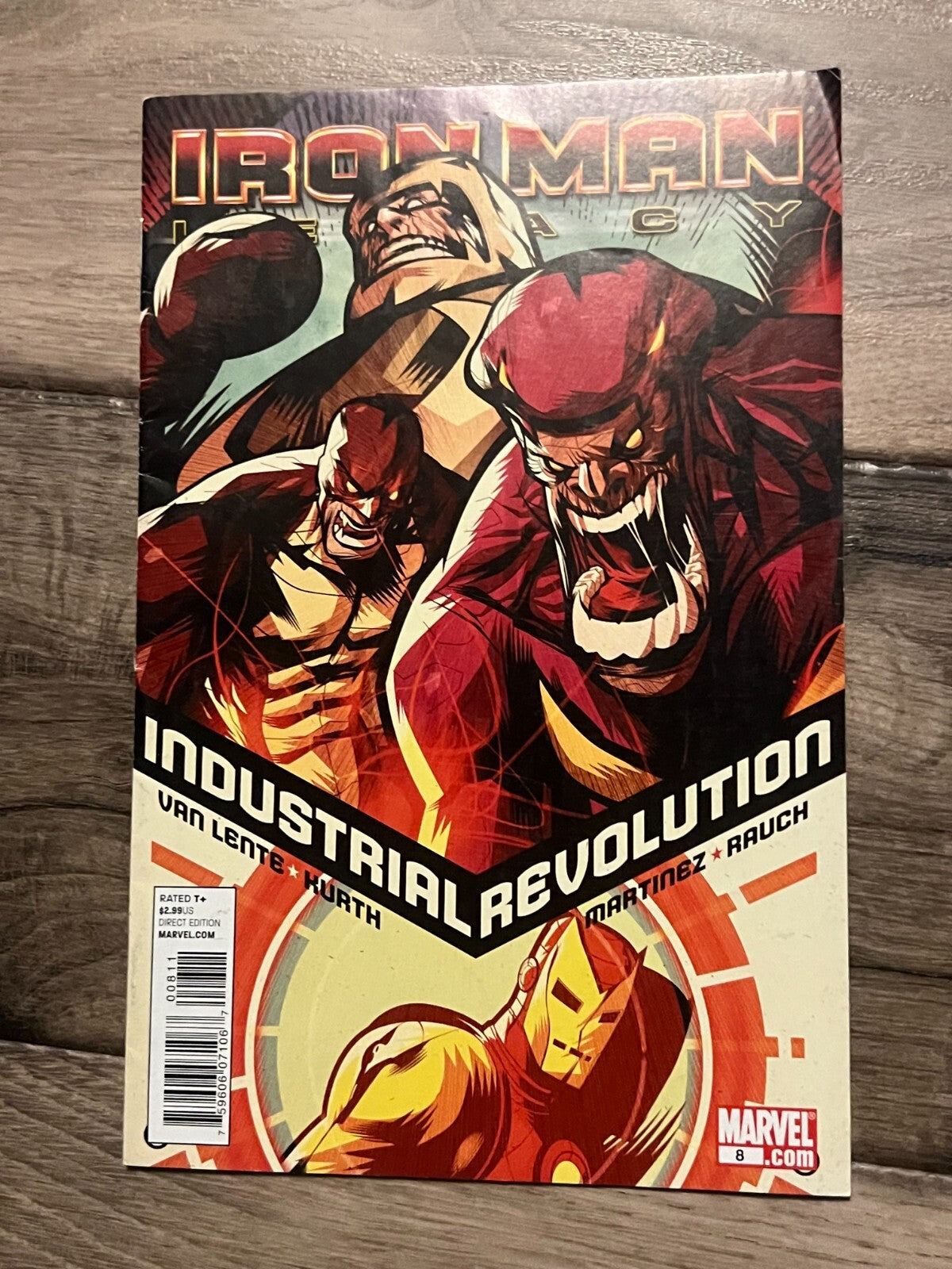 Marvel Comics: Ironman Legacy Industrial Revolution #8 2011