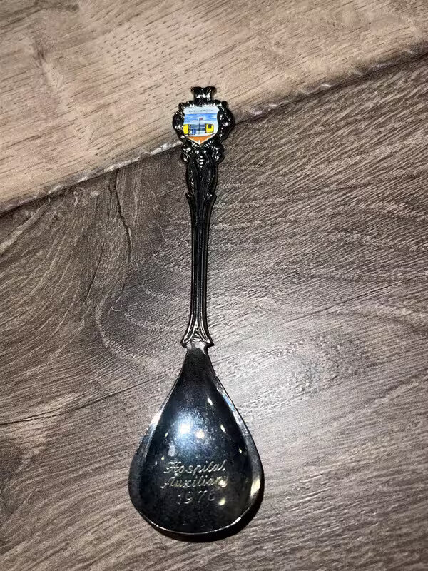 Vintage Shellbrook Saskatchewan Hospital Auxiliary Spoon 1976