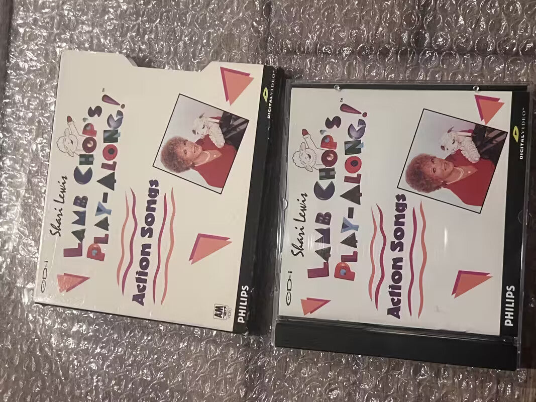 Shari Lewis Lamb Chop’s Play-Along Action Songs (Philips CD-i CDI, 1995) CIB