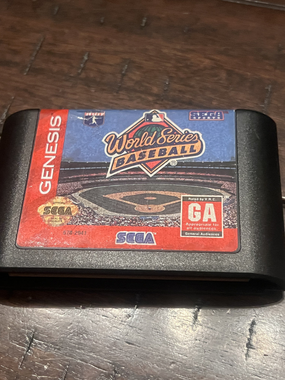 World Series Baseball (Sega Genesis, 1994) CART ONLY