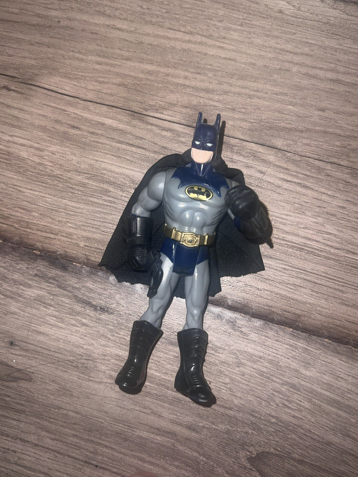 DC Batman Dark Knight With Cape & Boots 1990 Kenner