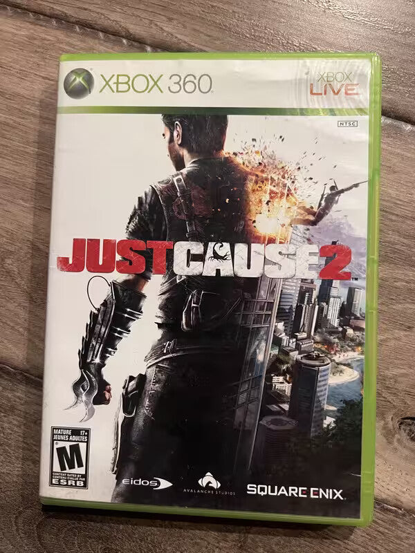 Just Cause 2 (Microsoft Xbox 360, 2010) CIB