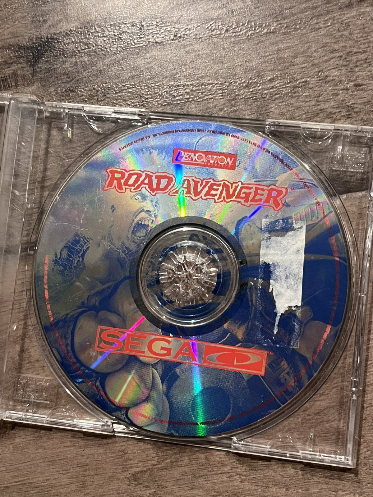 Road Avenger: Renovation Products (Sega CD, 1993) DISC ONLY