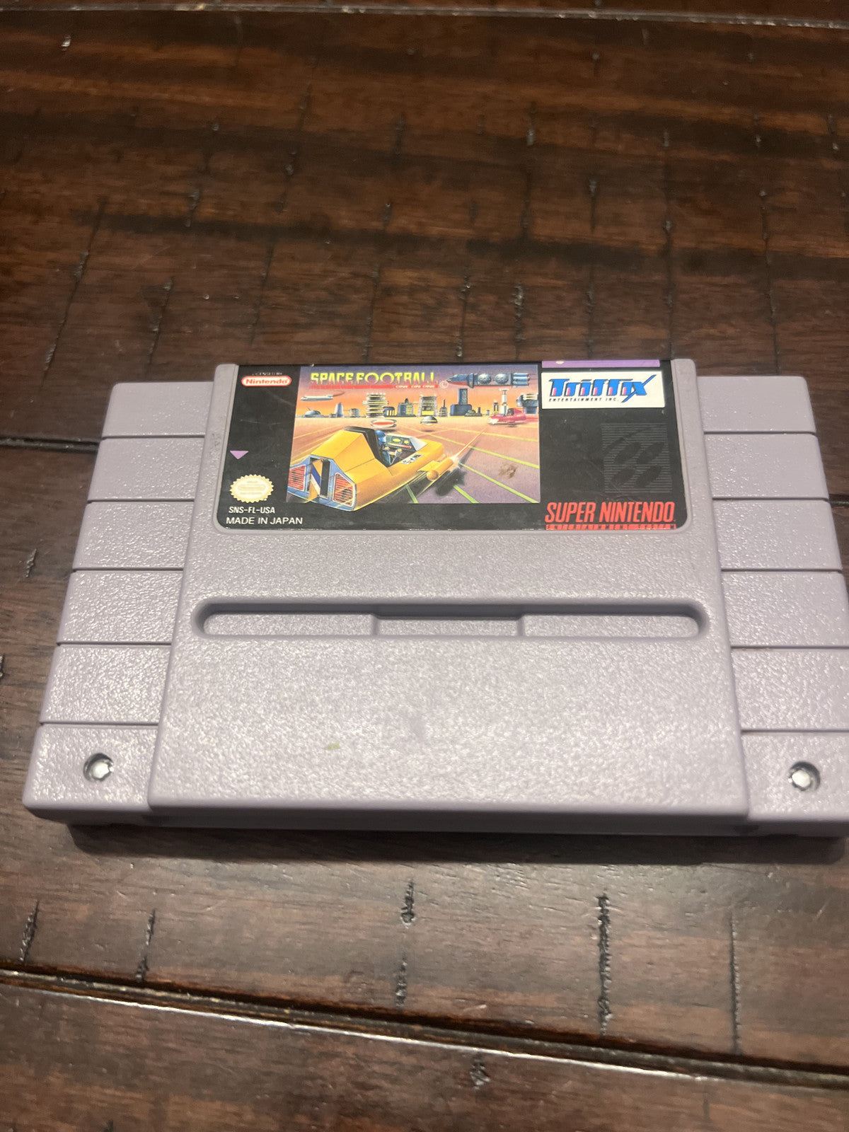 Space Football (Super Nintendo SNES, 1992) CART ONLY