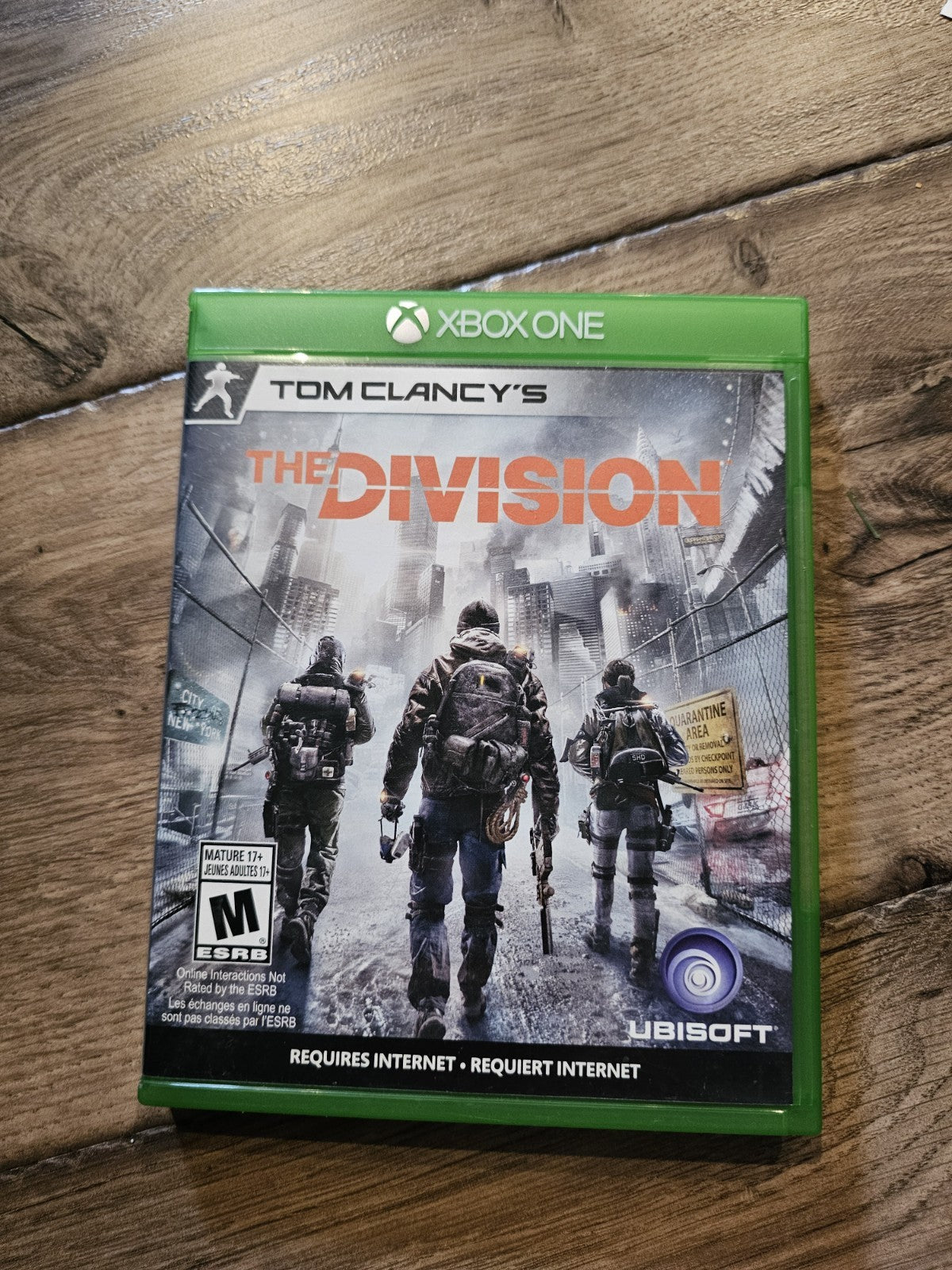 Tom Clancy's The Division (Microsoft Xbox One, 2016) CIB COMPLETE