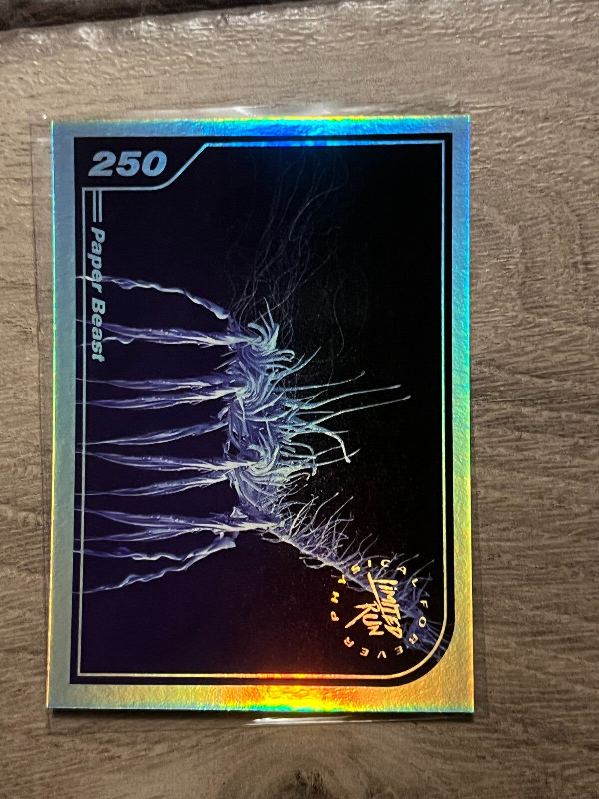 Limited Run Games Silver Trading Card Series 2 250 #250: Paper Beast