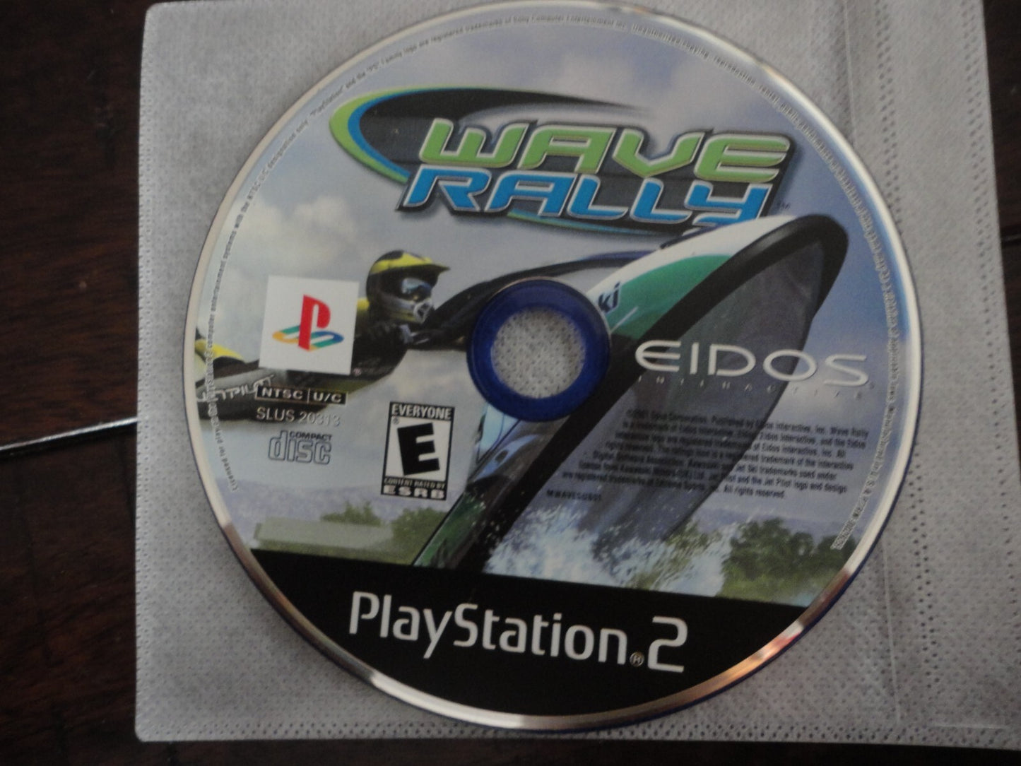 Wave Rally (Sony PlayStation 2, 2001) DISC ONLY