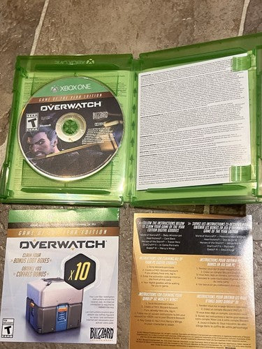 Overwatch: Game of the Year Edition (Microsoft Xbox One, 2016) CIB