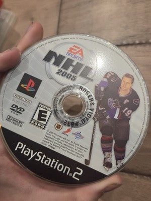 NHL 2005 (Sony PlayStation 2, 2004) DISC ONLY