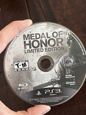 Medal of Honor Warfighter: Limited Edition (Sony Playstation 3, 2012) DISC ONLY