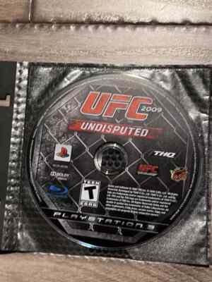 UFC 2009 Undisputed (Sony Playstation 3, 2009) DISC ONLY