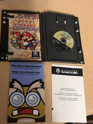 Paper Mario: Thousand-Year Door - Player's Choice (Nintendo Gamecube, 2004) CIB