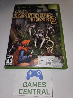 Cabela's Dangerous Hunts 2 (Microsoft Xbox, 2005) CIB COMPLETE