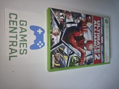 Marvel Ultimate Alliance 2 (Microsoft Xbox 360, 2009) NO MANUAL