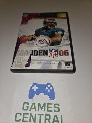 Madden NFL 06 (Microsoft Xbox, 2005) CIB COMPLETE