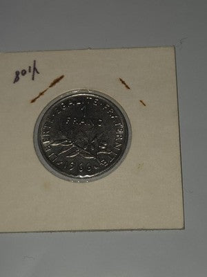 France 1 Franc 1966 Coin Nickel