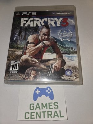 Far Cry 3 (Sony Playstation 3, 2012) CIB COMPLETE
