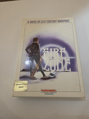 Firezone: A Game of 21st Century Warfare (Commodore 64 C64, 1988) CIB COMPLETE