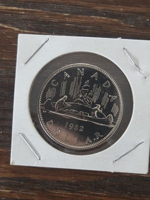 Canada 1982 Proof-Like Voyageur Nickel Dollar