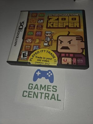 Zoo Keeper (Nintendo DS, 2005) CIB COMPLETE