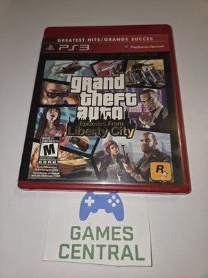 Grand Theft Auto: Episodes From Liberty City (Playstation 3, 2010) CIB WITH MAP