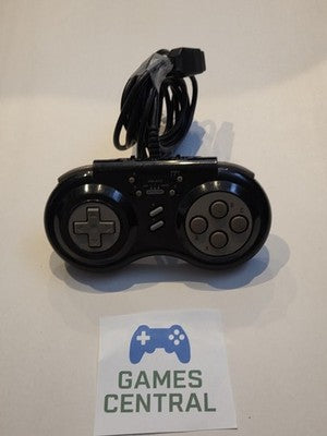 InterAct SV-1200 ProPad 3DO Wired Controller Auto Fire Sega Genesis Black Silver
