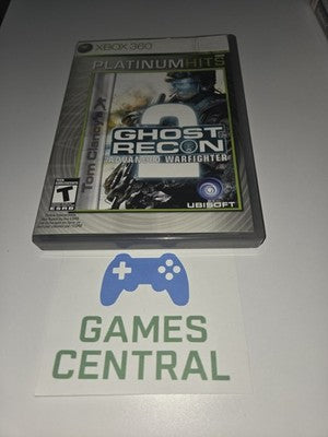Tom Clancy Ghost Recon Advanced Warfighter 2: Platinum Hits (Xbox 360, 2007) CIB