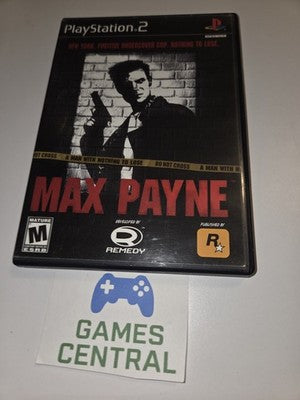 Max Payne (Sony Playstation 2, 2001) NO MANUAL
