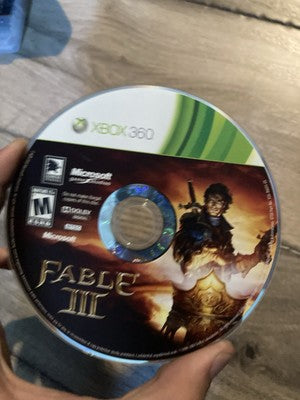 Fable III (Microsoft Xbox 360, 2010) DISC ONLY