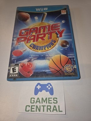 Game Party Champions (Nintendo Wii U, 2012) NO MANUAL