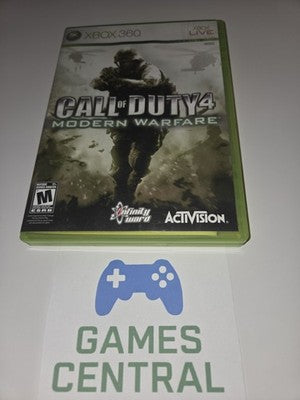 Call of Duty 4 Modern Warfare (Microsoft Xbox 360, 2007) CIB COMPLETE
