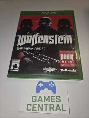 Wolfenstein: The New Order (Microsoft Xbox One, 2014) CIB COMPLETE