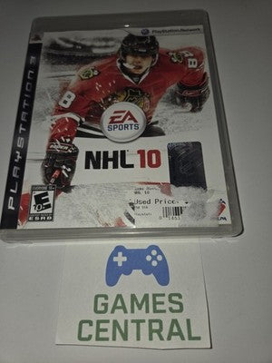 NHL 10 (Sony Playstation 3, 2009) NO MANUAL