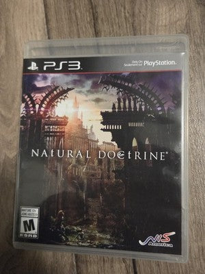 Natural Doctrine (Playstation 3, 2014) CIB COMPLETE