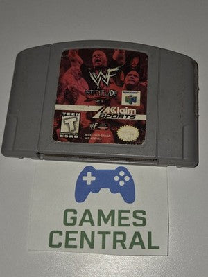 WWF Attitude (Nintendo 64, 1999) CART ONLY