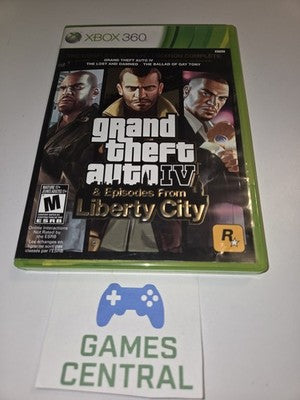 Grand Theft Auto Complete Edition IV Liberty City (Microsoft Xbox 360, 2009) CIB