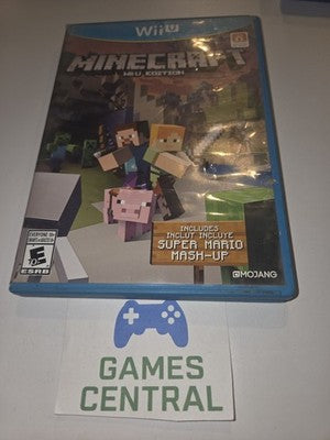 Minecraft (Nintendo Wii U, 2016) NO MANUAL