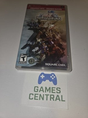Final Fantasy Tactics: The War of the Lions (Sony PSP, 2007) CIB COMPLETE