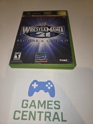 WWE Wrestlemania 21 (Microsoft Xbox, 2005) NO MANUAL