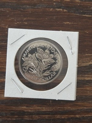 1970 Canada Proof-Like Voyageur Nickel Dollar Manitoba