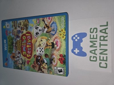 Animal Crossing Amiibo Festival (Nintendo Wii U, 2015) NO MANUAL