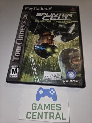 Tom Clancy's: Splinter Cell Chaos Theory (Sony Playstation 2, 2005) CIB COMPLETE