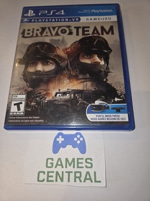 Bravo Team VR (Sony Playstation 4, 2018) CIB COMPLETE