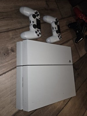 Sony Playstation PS4 Console Bundle 500GB CUH-1115A White With Controllers