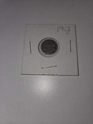 1912 Canada 5 Cents Silver George V