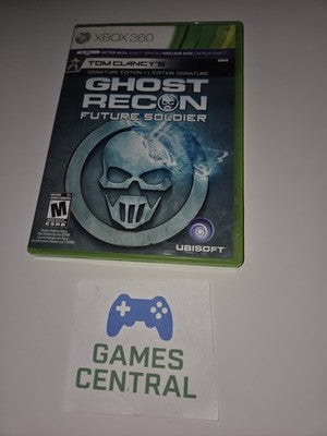 Tom Clancy's Ghost Recon: Future Soldier (Microsoft Xbox 360, 2012) NO MANUAL