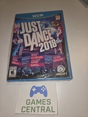 Just Dance 2018 (Nintendo Wii U, 2017) BRAND NEW SEALED
